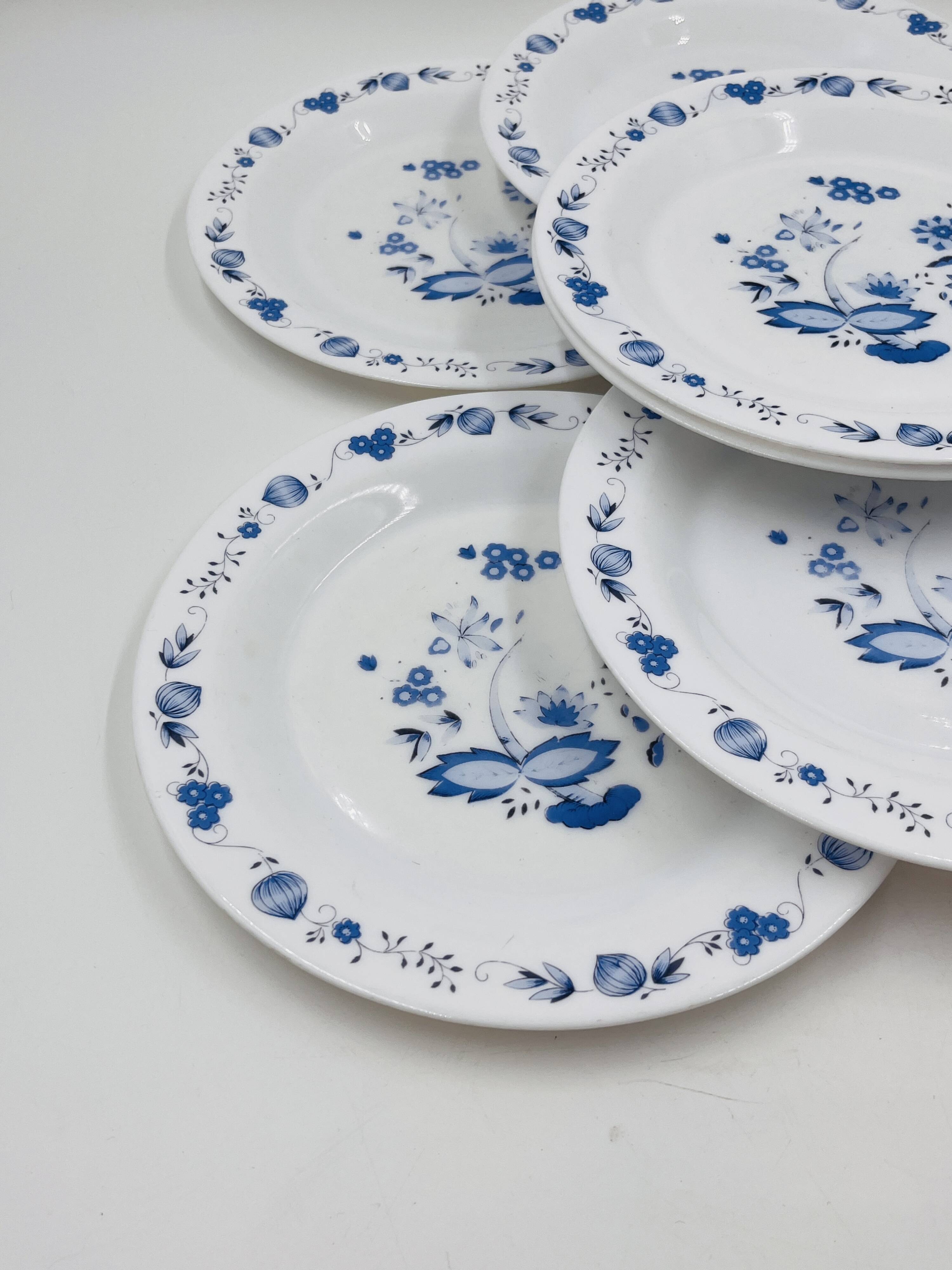 Set of 8 plates, model: Aster
