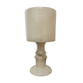 Lampe en albâtre design 1950.