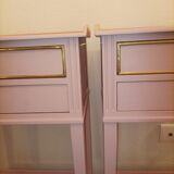 Pretty Pair of bedside tables style Louis XVl