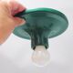 Green metal Teti wall light from the 1970s.