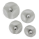 Set of 4 Peil & Putzler Wave milk glass Wall lamp , 1970s