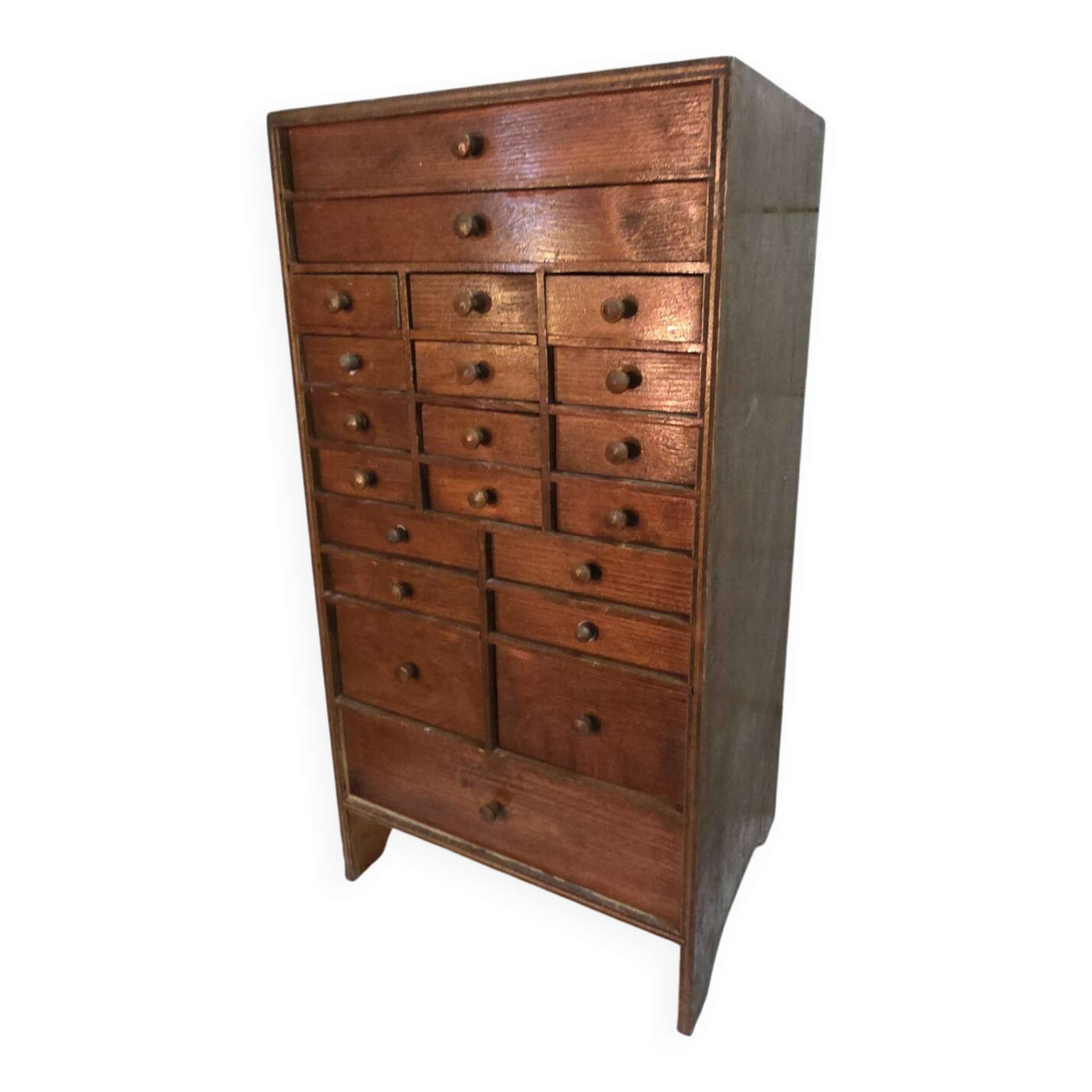 Watchmaker's workshop cabinet with drawers