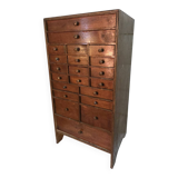 Watchmaker's workshop cabinet with drawers