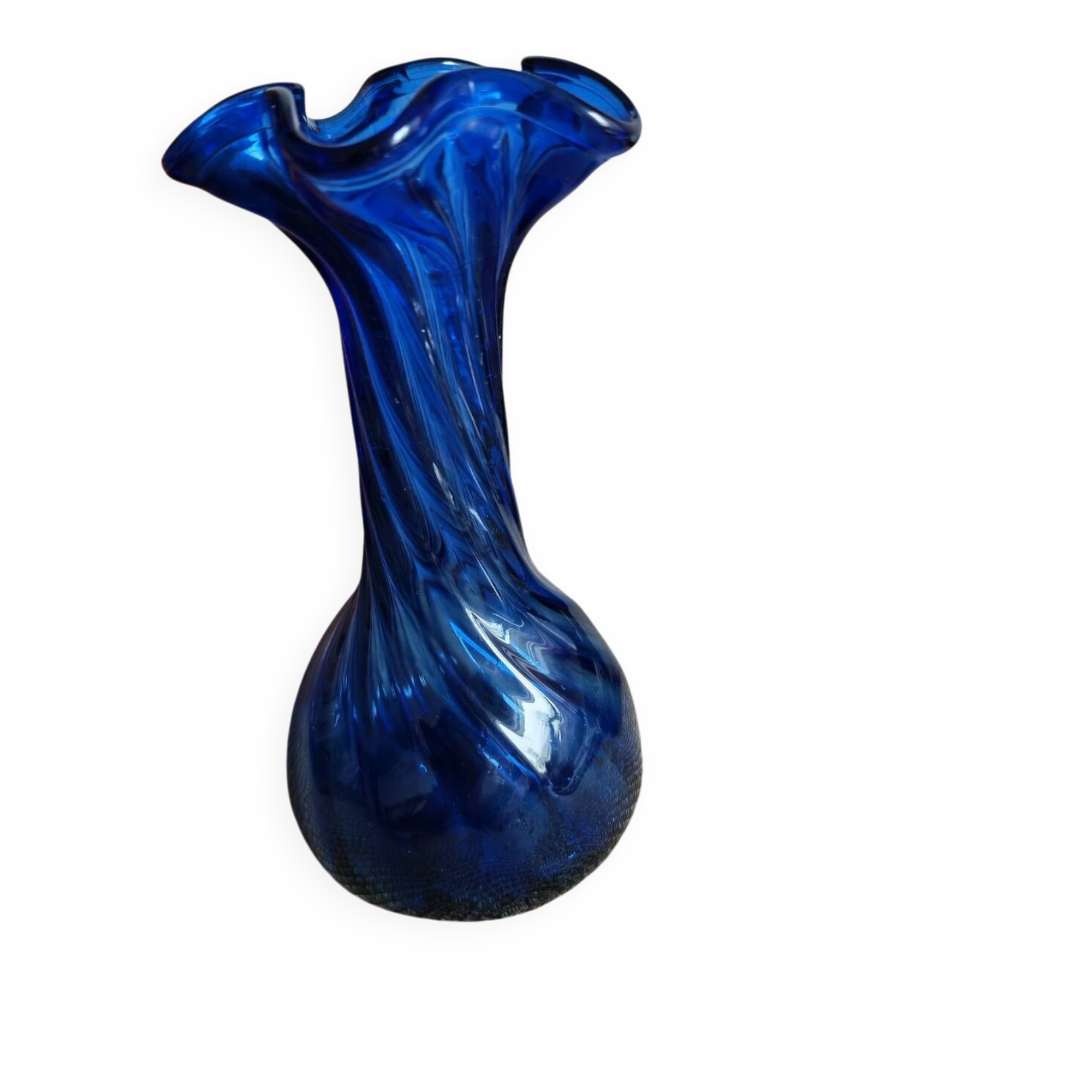 Vase torsadé Murano 
