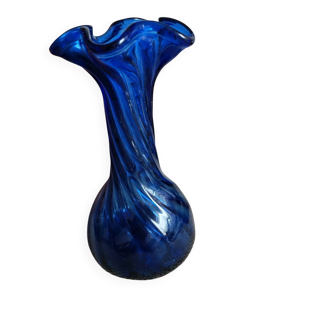 Twisted Murano vase