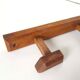 Coat racks 2 wood patères 40s
