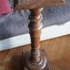 Old wooden column