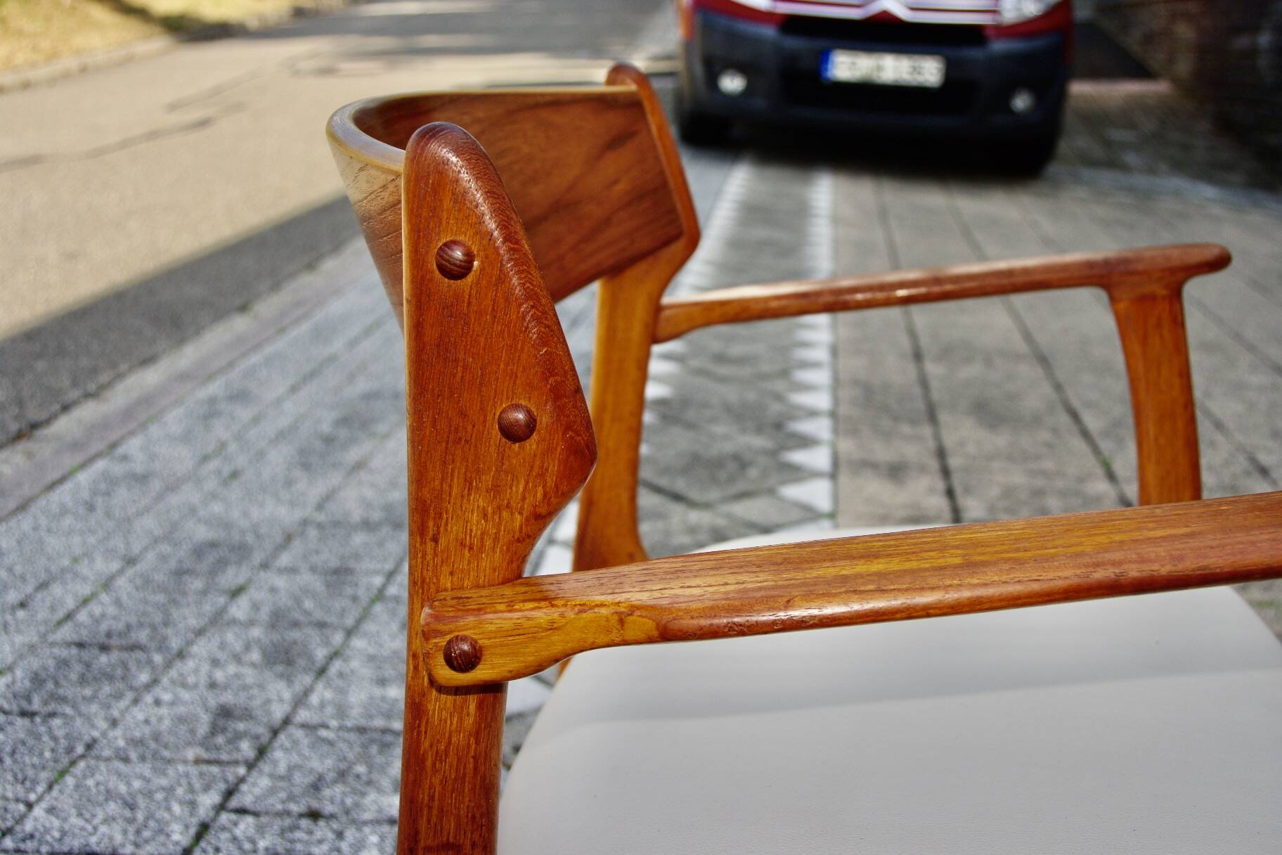 VINTAGE OFFICE CHAIR BY ERIC BUCH FOR OD MOBLER DENMARK 1960s
