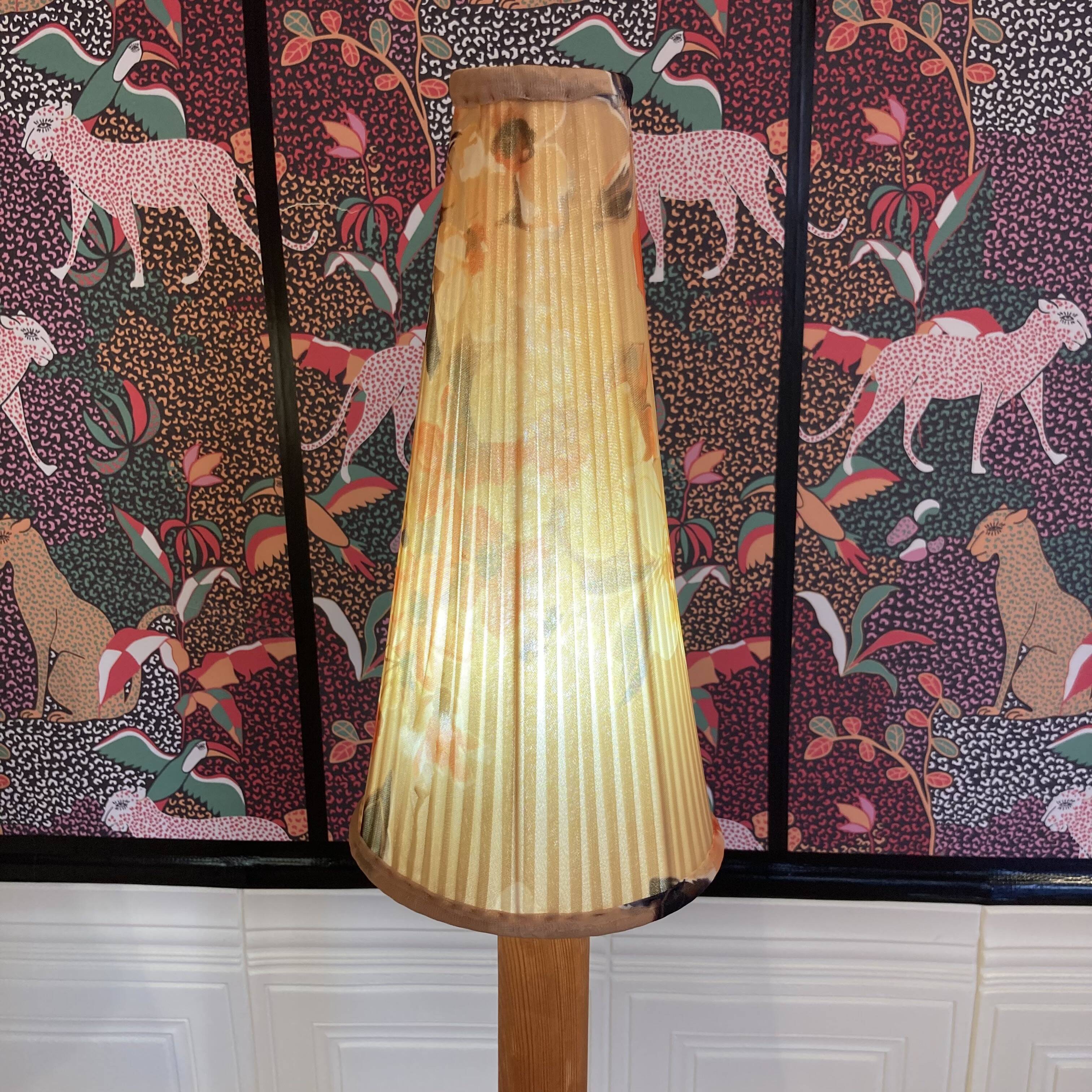 Pair of Scandinavian design floor lamps from the 1960s.