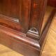 19th Century Italian Empire Mahogany Commode 2-Doors Cabinet