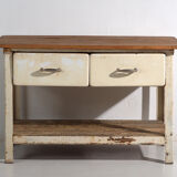 Industrial work table with drawers (c.1940) #75