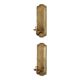 Pair of Swedish Mid-Century Brass Wall Sconces by Scandia
