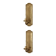 Pair of Swedish Mid-Century Brass Wall Sconces by Scandia