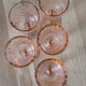 5 verres à pied Rosaline