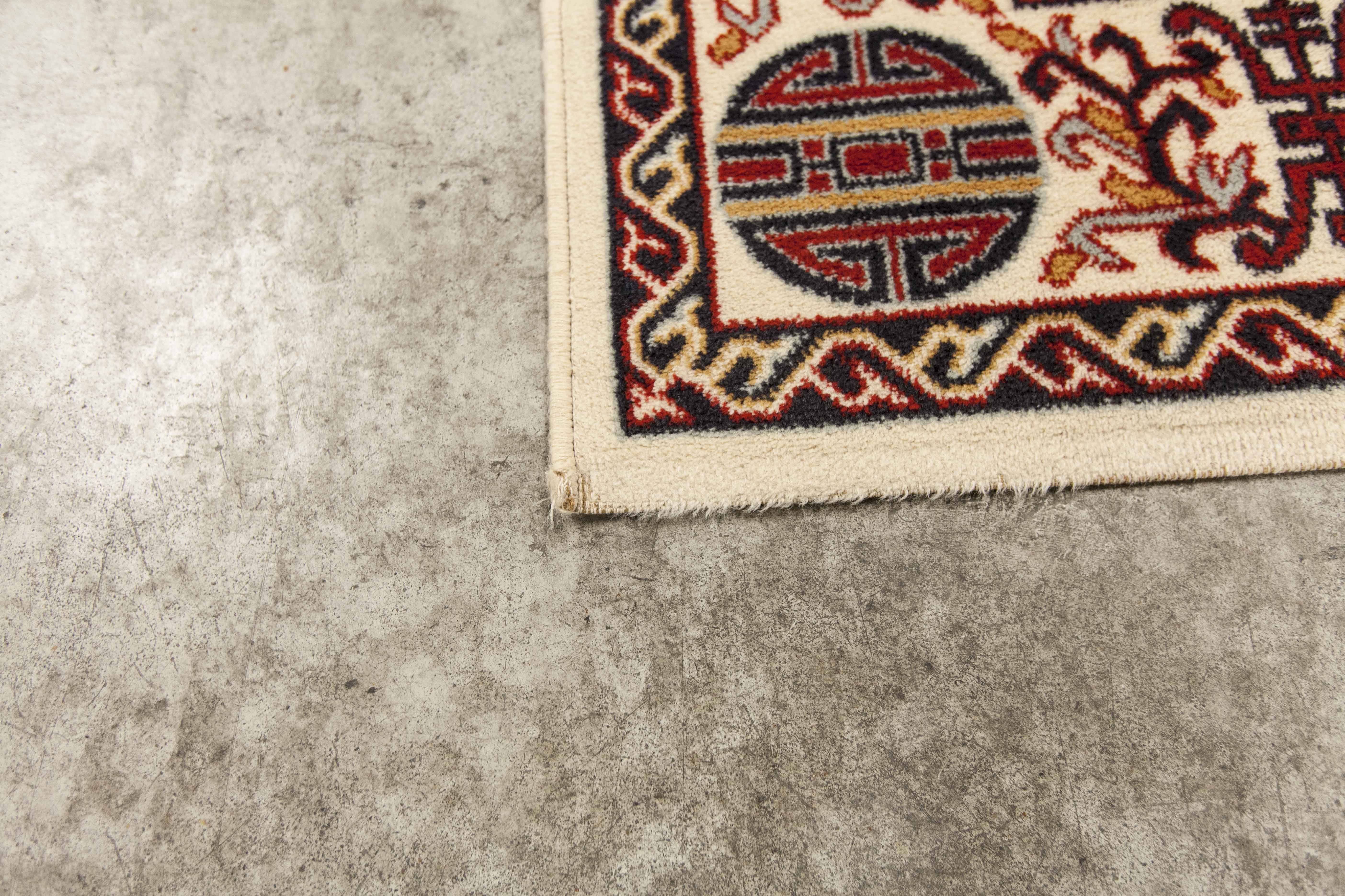 Carpet Teppich Imperial 200 x 193 cm Virgin wool made in Belgium