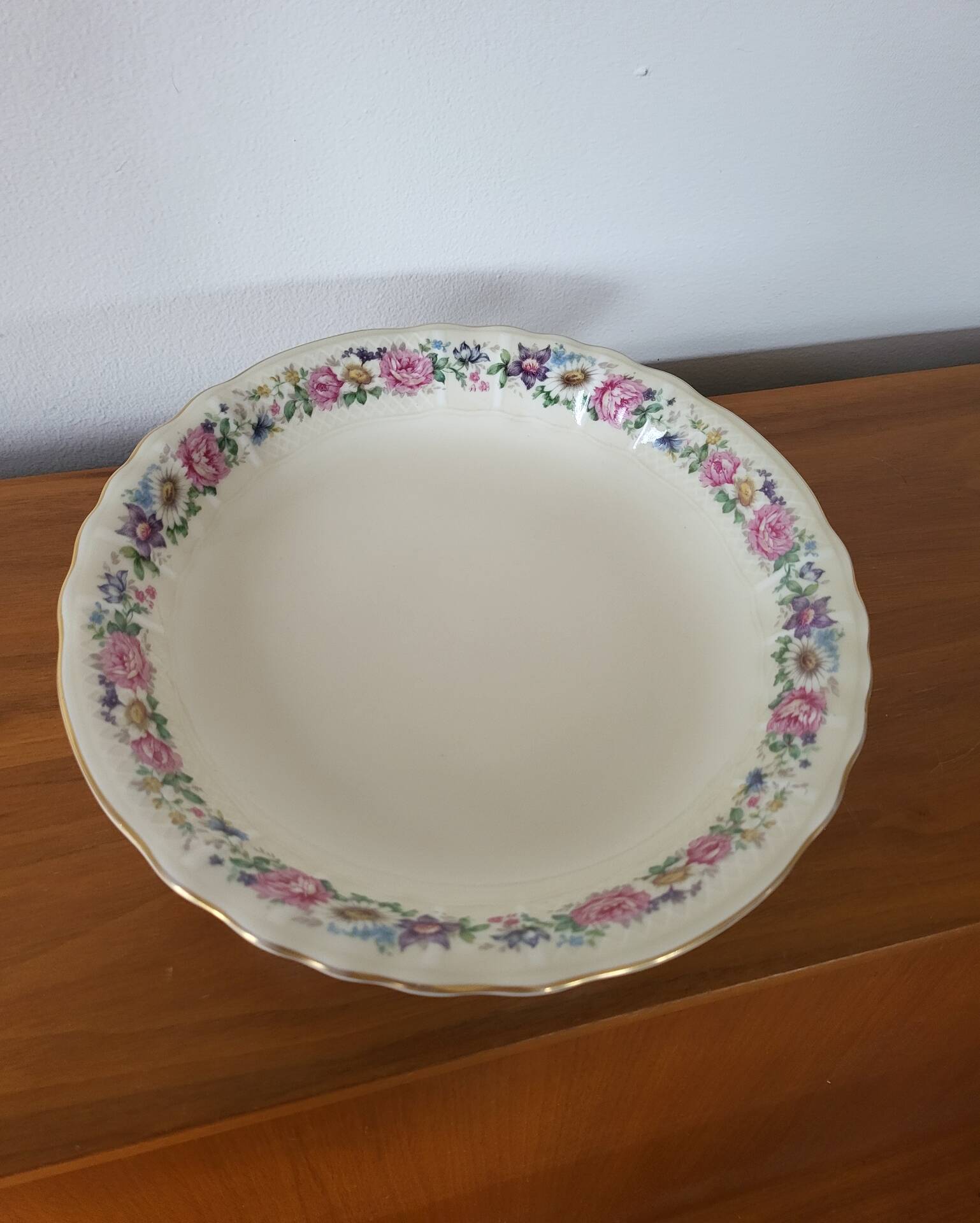 Limoges Bernardaud Coupe à fruit Compotier en porcelaine