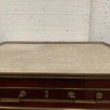 Semainier in trompe l'oeil Safe furniture of Napoleon III style Mahogany XX century