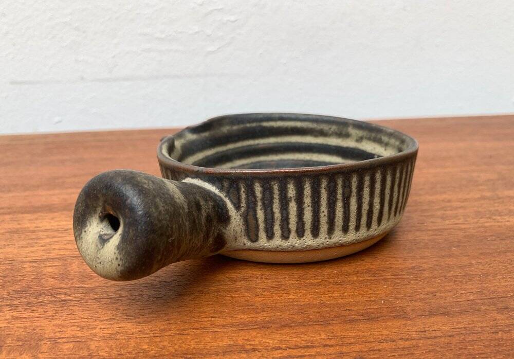 Vintage British Brutalist Ceramic Bowl by Tremar UK