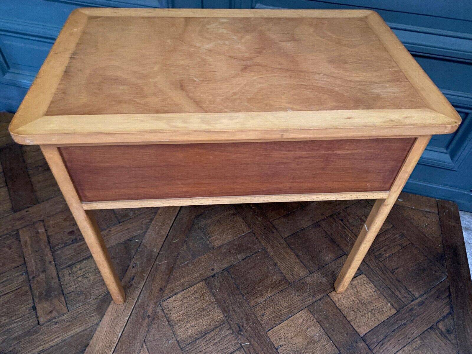 Small children's desk Forbo French design three drawers 1960