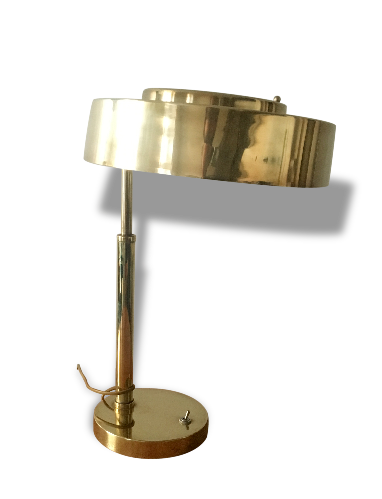 1940-1950 brass lamp