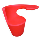 Divina red armchair Italian design – vintage style