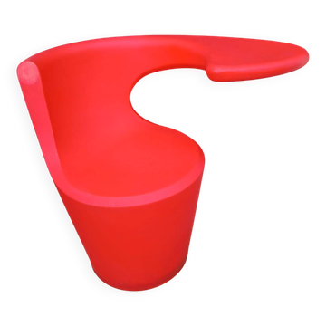Divina red armchair Italian design – vintage style