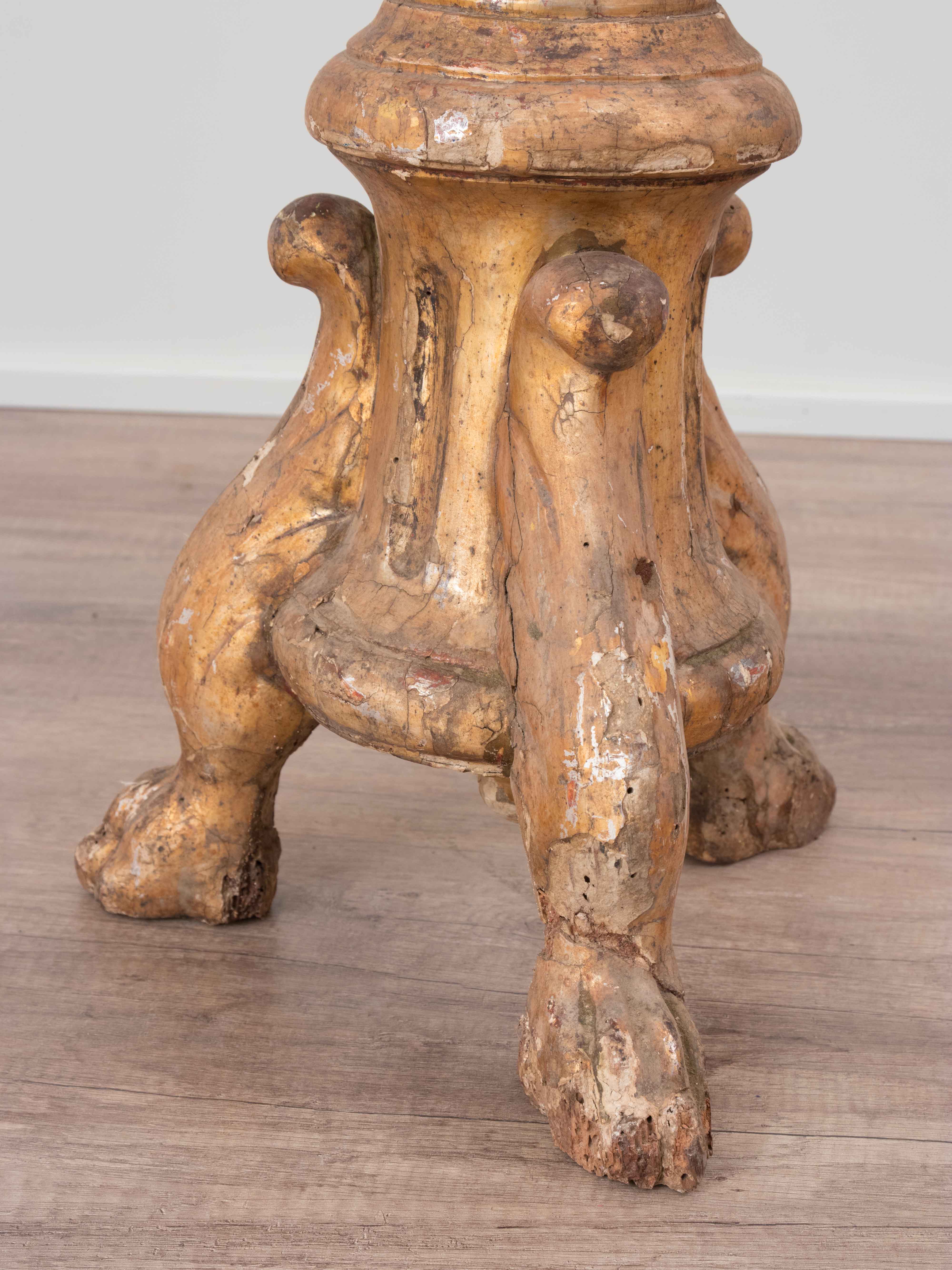 Antique candle holder