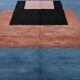 Traditional handmade pure wool rug, size 150 x 250 cm