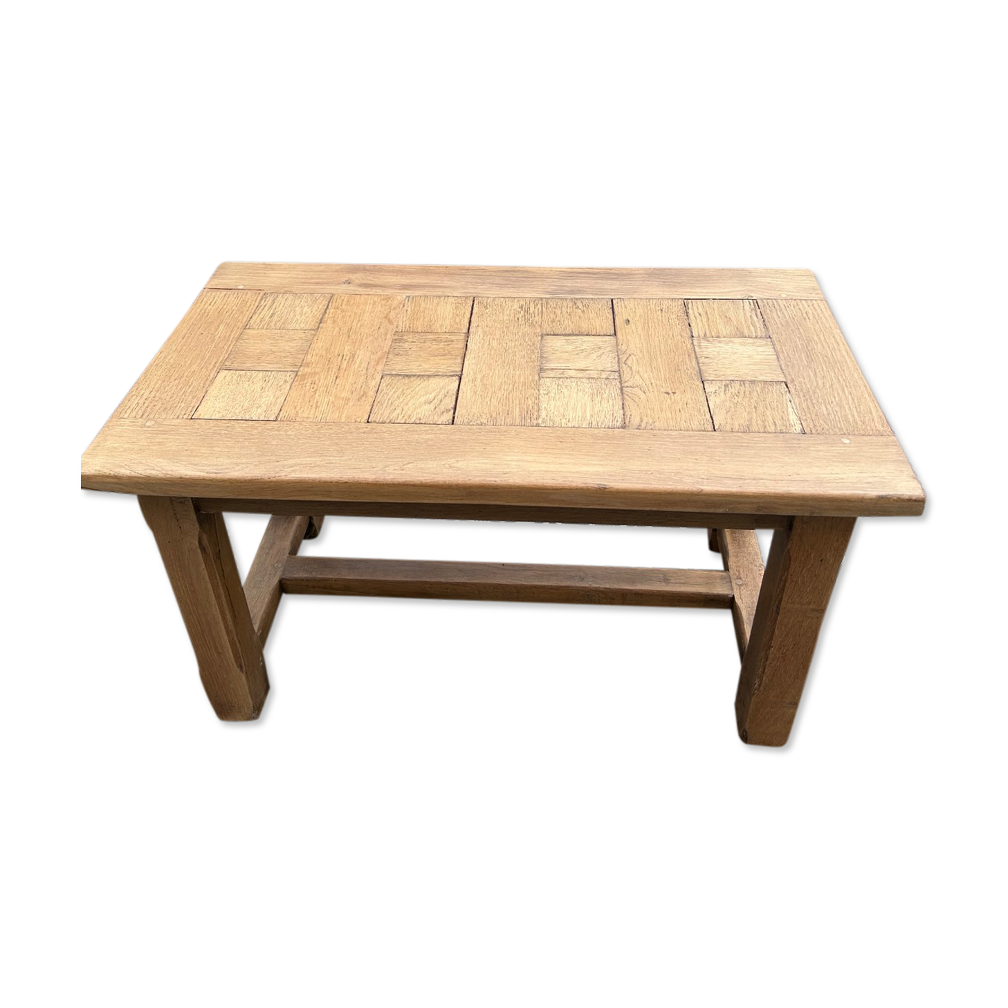 Antique oak coffee table