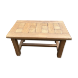 Antique oak coffee table