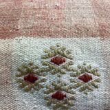 Vintage turkish kilim cushion cover 30x50cm