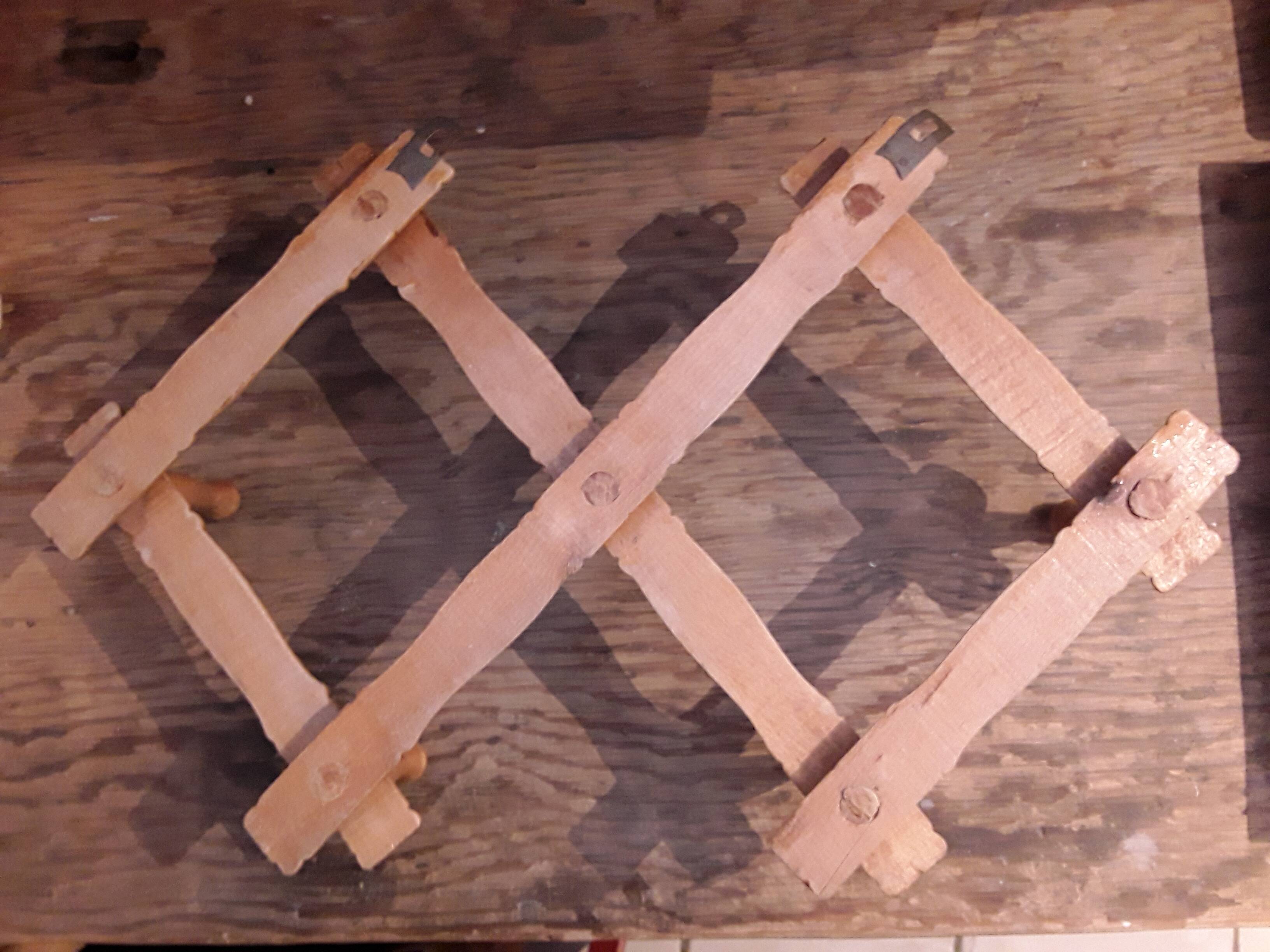 Porte manteaux accordéon
