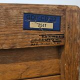 Wooden curtain file cabinet