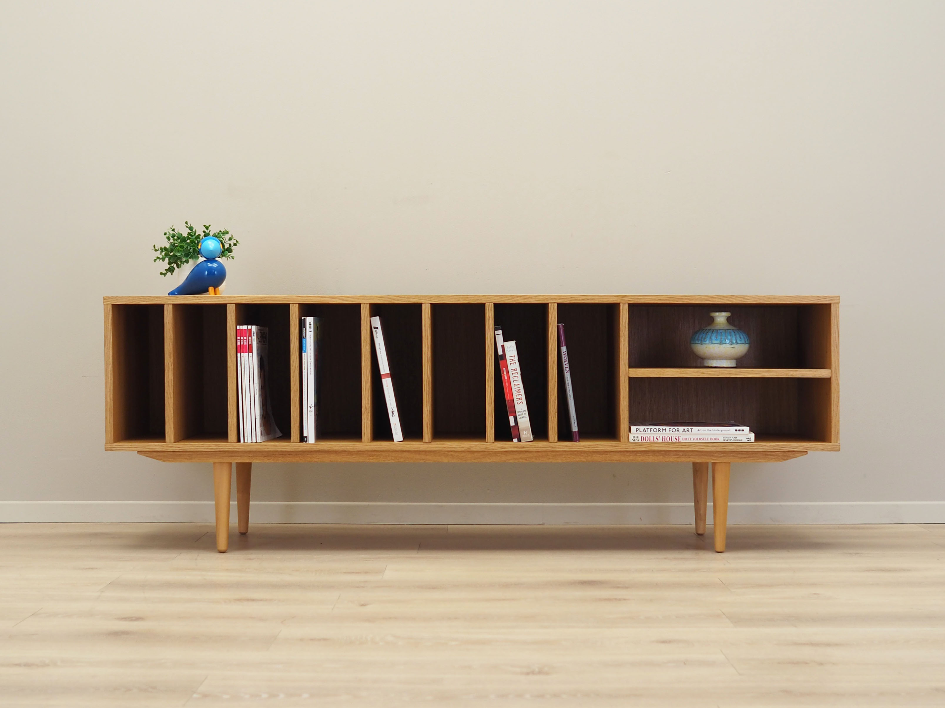 Oak bookcase, Danish design, 1990s, production: Denmark