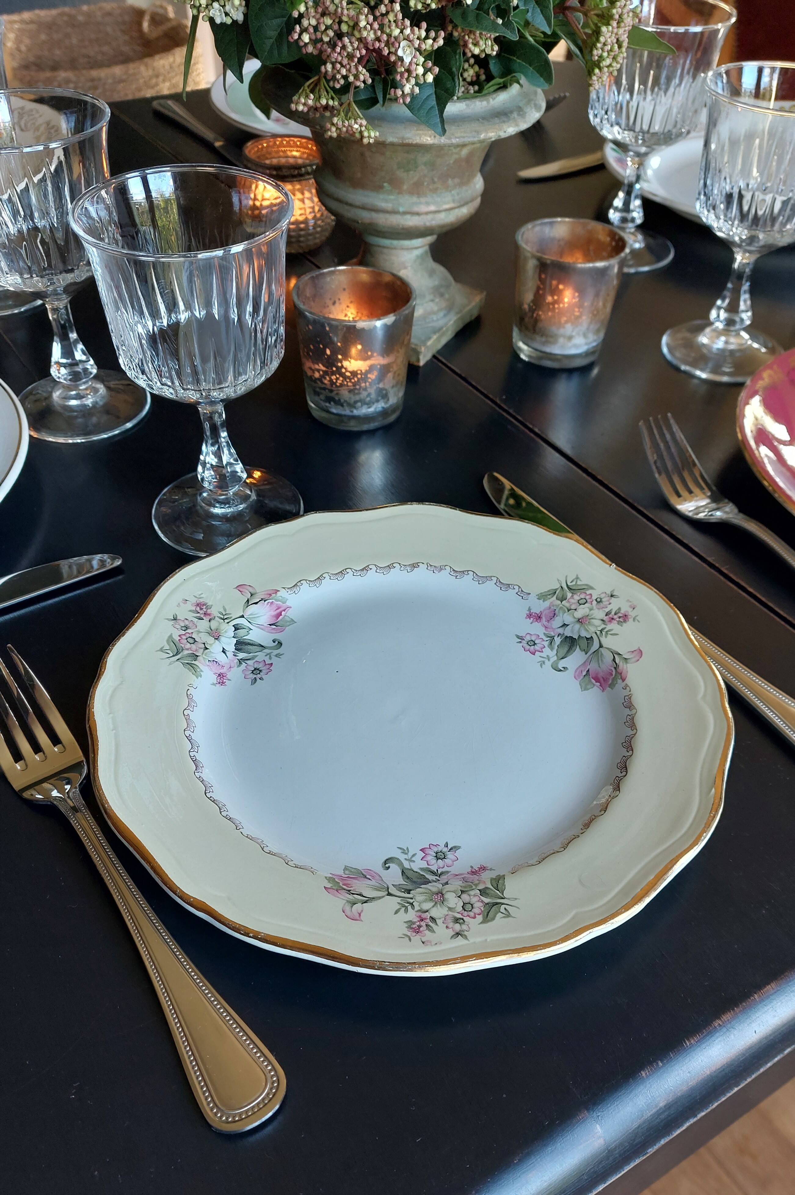 Mismatched lot 10 stamped plates