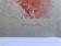 Original lithograph on Ingres paper signed by Claude GARACHE, Suite Vermillon V, 1981