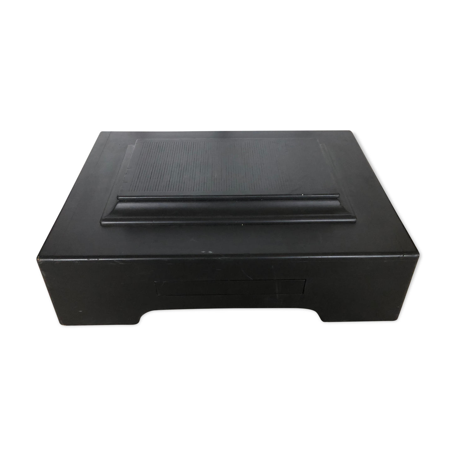 Japanese coffee table "teppanyaki" black