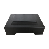 Japanese coffee table "teppanyaki" black