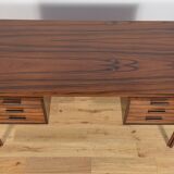Mid-Century Freestanding Rosewood Desk, 1960s