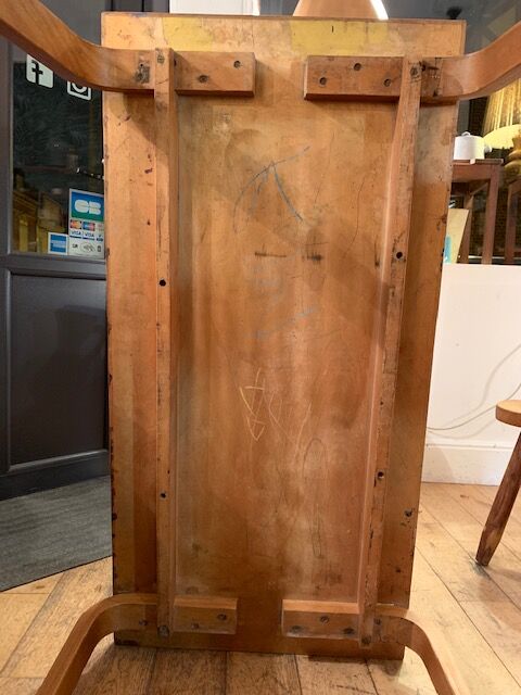 Birch coffee table by Alvar Aalto, 1960