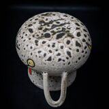 Fat Lava / polychrome sea foam pot with two handles by Marius Bessone, 1960s
