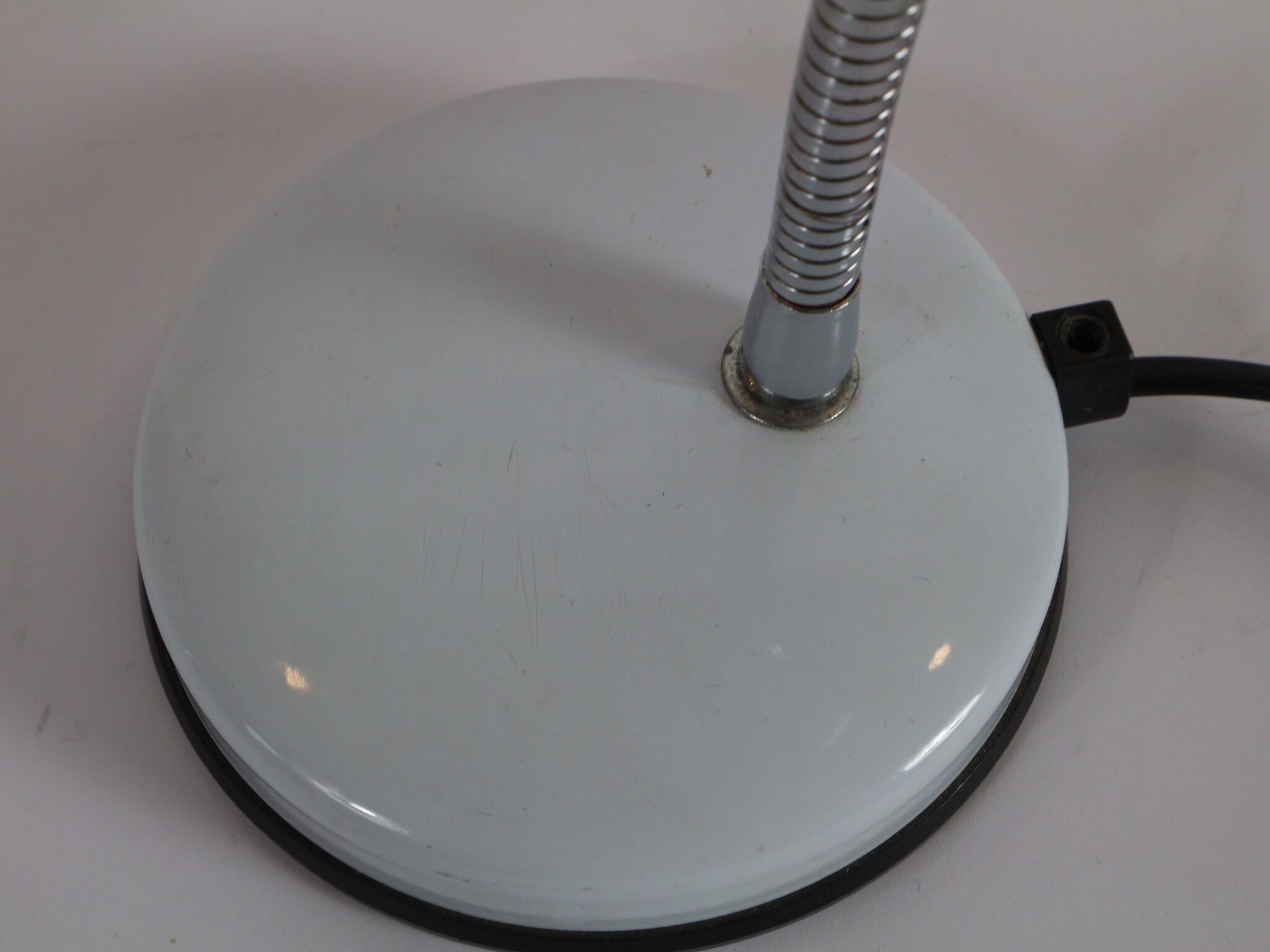 White couple table lamps Made in Italy by Veneta Lumi