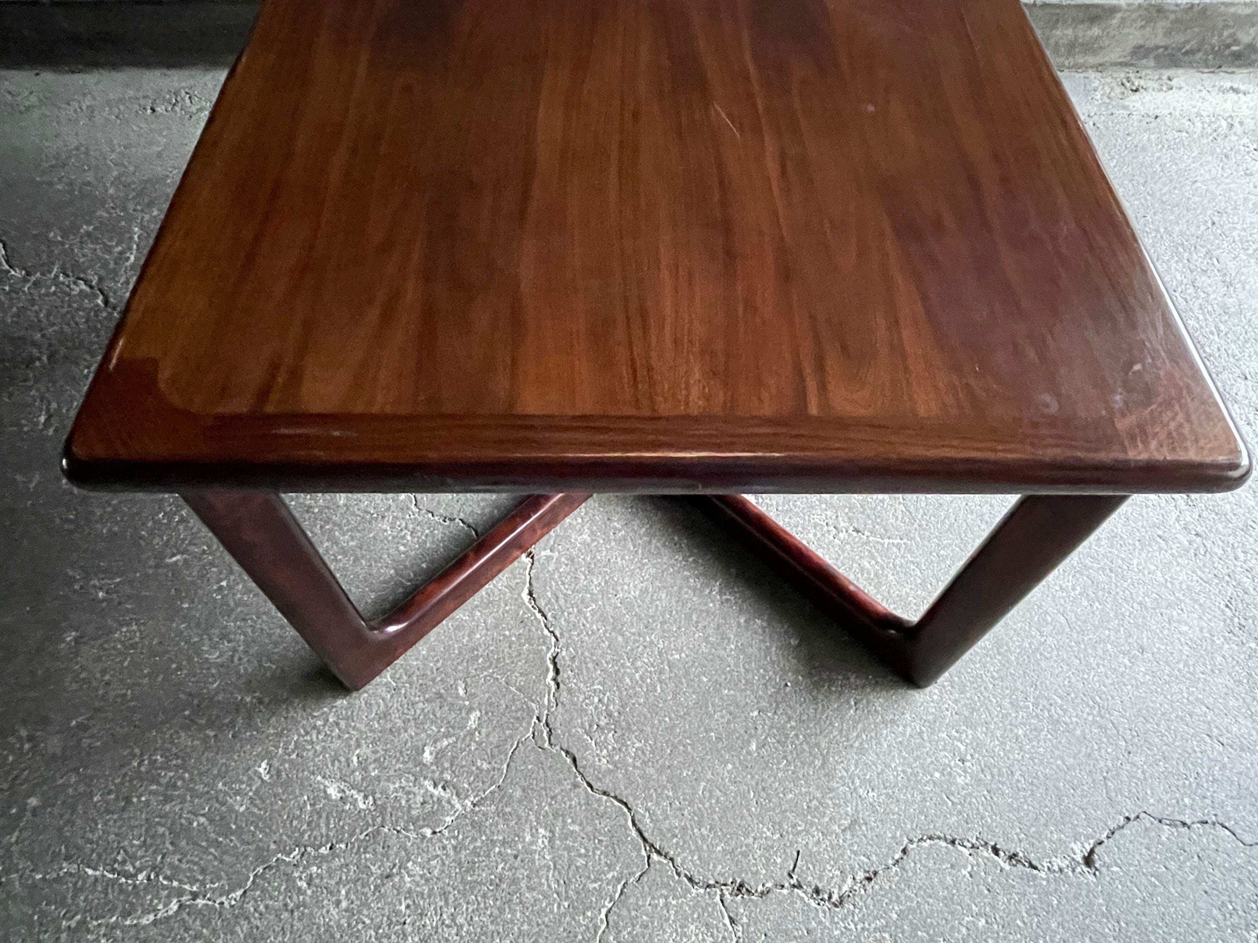 Danish rosewood coffee table by dyrlund, 1960s