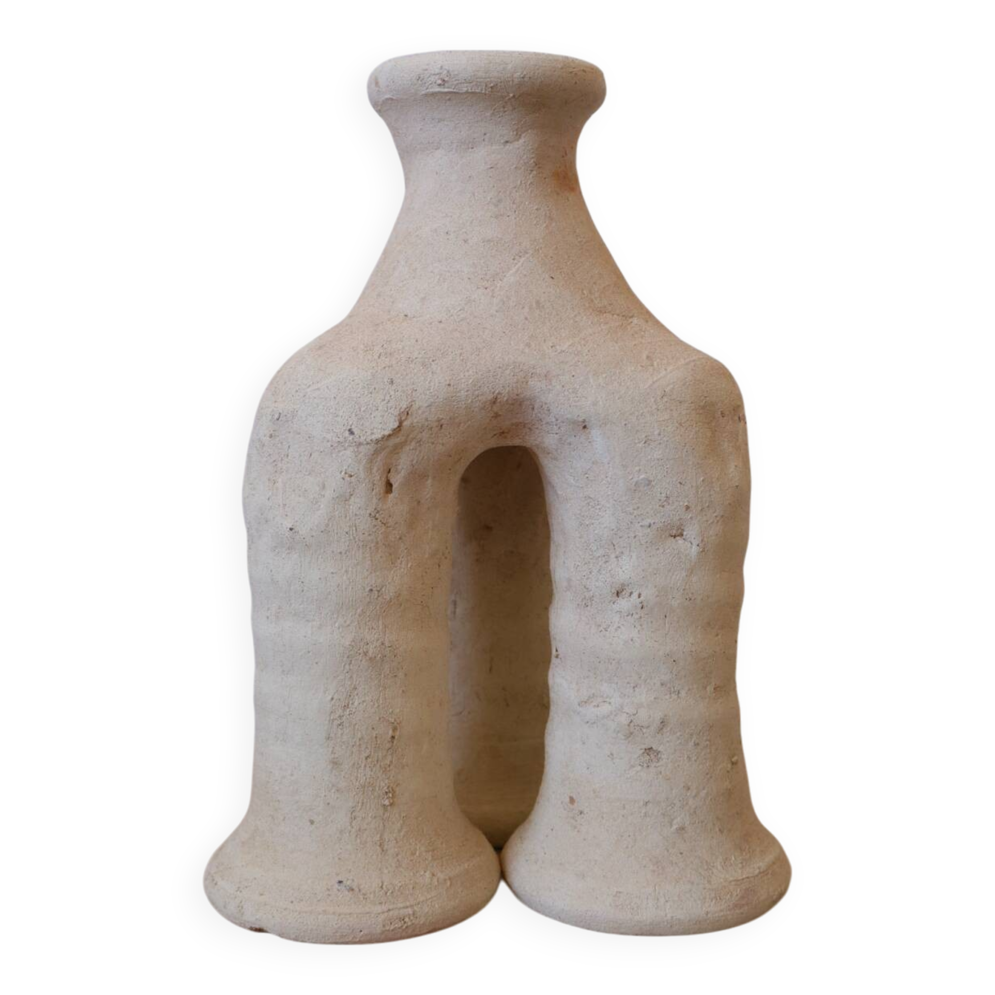 Tamegroute wabi sabi sculpture vase