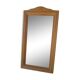 Miroir rectangulaire hêtre massif sablé 43x76cm