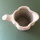 Antique ivory-coloured porcelain vase/pitcher