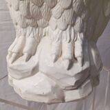 Ceramic owl umbrella stand Bassano Italy