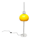 Lampadaire Lucerna jaune Space Age de Guzzini, Italie années 1960