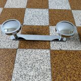 70s chrome metal coat rack
