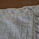 Old linen and macramé tablecloth 1.50/1.72